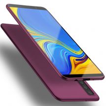 Силиконовый (TPU) чехол X-LEVEL Matte для Samsung Galaxy A7 2018 (A750) - Wine Red: фото 1 из 7