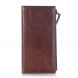 Универсальный кожаный чехол-портмоне UniCase Leather Pouch - Brown (884408Z). Фото 1 из 5