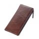 Универсальный кожаный чехол-портмоне UniCase Leather Pouch - Brown (884408Z). Фото 3 из 5