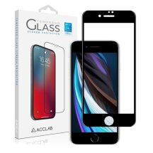 Защитное стекло ACCLAB Full Glue для Apple iPhone SE 2 / 3 (2020 / 2022) / iPhone 7 / iPhone 8 - Black: фото 1 из 6