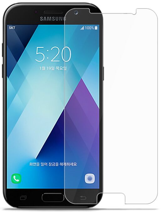 Защитное стекло Deexe Crystal Glass для Samsung Galaxy A3 2017 (A320): фото 1 из 7