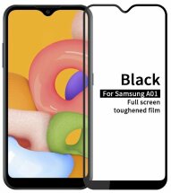 Захисне скло MOFI Full Glue Protect для Samsung Galaxy A01 (A015) - Black: фото 1 з 13