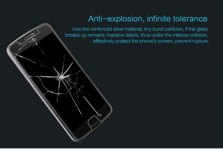 Защитное стекло NILLKIN Amazing H для Motorola Moto G5: фото 4 из 12