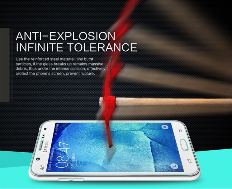 Защитное стекло NILLKIN Amazing H для Samsung Galaxy J7 (J700) / J7 Neo (J701): фото 7 из 13