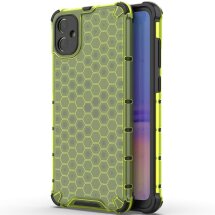 Защитный чехол Deexe Honeycomb Series для Samsung Galaxy A05 (A055) - Green: фото 1 из 6