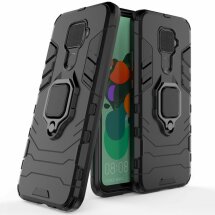 Защитный чехол Deexe Hybrid Case для Huawei Mate 30 Lite - Black: фото 1 из 9
