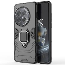 Захисний чохол Deexe Hybrid Case для OnePlus 12 - Black: фото 1 з 9