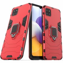 Захисний чохол Deexe Hybrid Case для Samsung Galaxy A22 5G (A226) - Red: фото 1 з 9