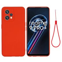 Захисний чохол Deexe Silicone Case для Realme 9 Pro+ / 9 4G - Red: фото 1 з 10