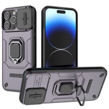 Защитный чехол Deexe Stellar Shield для Apple iPhone 15 Pro - Purple: фото 1 из 8