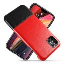 Защитный чехол KSQ Dual Color для Apple iPhone 12 / iPhone 12 Pro - Red / Black: фото 1 из 7
