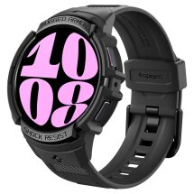 Захисний чохол Spigen (SGP) Rugged Armor Pro (FW) для Samsung Galaxy Watch 6 (40mm) - Black: фото 1 з 22