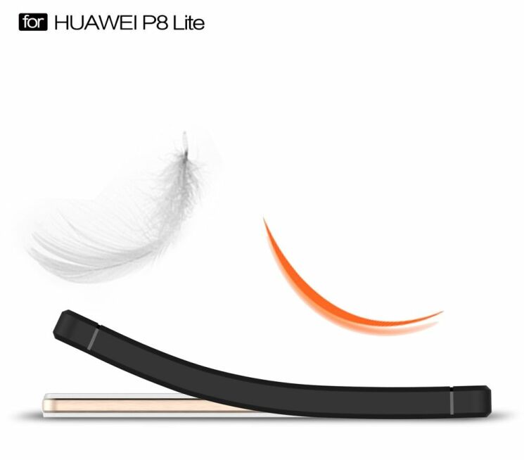 Захисний чохол UniCase Carbon для Huawei P8 Lite: фото 4 з 8