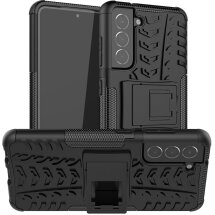 Захисний чохол UniCase Hybrid X для Samsung Galaxy S21 FE (G990) - Black: фото 1 з 16