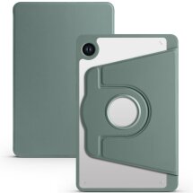 Защитный чехол UniCase Rotary Stand для Samsung Galaxy Tab A9 Plus (X210/216) - Blackish Green: фото 1 из 5
