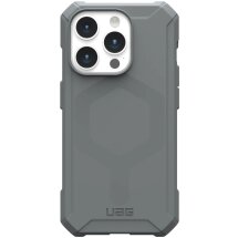 Защитный чехол URBAN ARMOR GEAR (UAG) Essential Armor MagSafe для Apple iPhone 15 Pro - Silver: фото 1 из 10