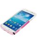 Силиконовая накладка Deexe Flower Pattern для Samsung Galaxy S4 mini (i9190) - Pink Plum (S4M-9130E). Фото 2 из 4