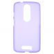 Силиконовая накладка Deexe Soft Case для Motorola Moto X Force - Violet (382106V). Фото 1 из 6