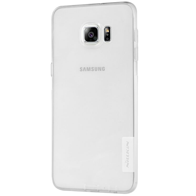 Силиконовая накладка NILLKIN Nature TPU для Samsung Galaxy S6 edge+ (G928) - White: фото 4 из 7