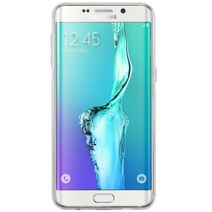 Силиконовая накладка NILLKIN Nature TPU для Samsung Galaxy S6 edge+ (G928) - White: фото 3 из 7