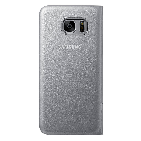 Чехол LED View Cover для Samsung Galaxy S7 edge (G935) EF-NG935PSEGRU - Silver: фото 4 из 8