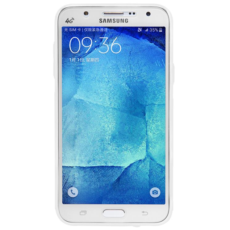 Силиконовая NILLKIN Nature TPU накладка для Samsung Galaxy J7 (J700) / J7 Neo (J701) - White: фото 3 из 19