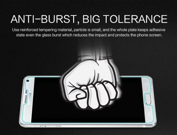 Защитное стекло Nillkin Amazing H 0.3mm для Samsung Galaxy Note 4 (N910): фото 8 из 14
