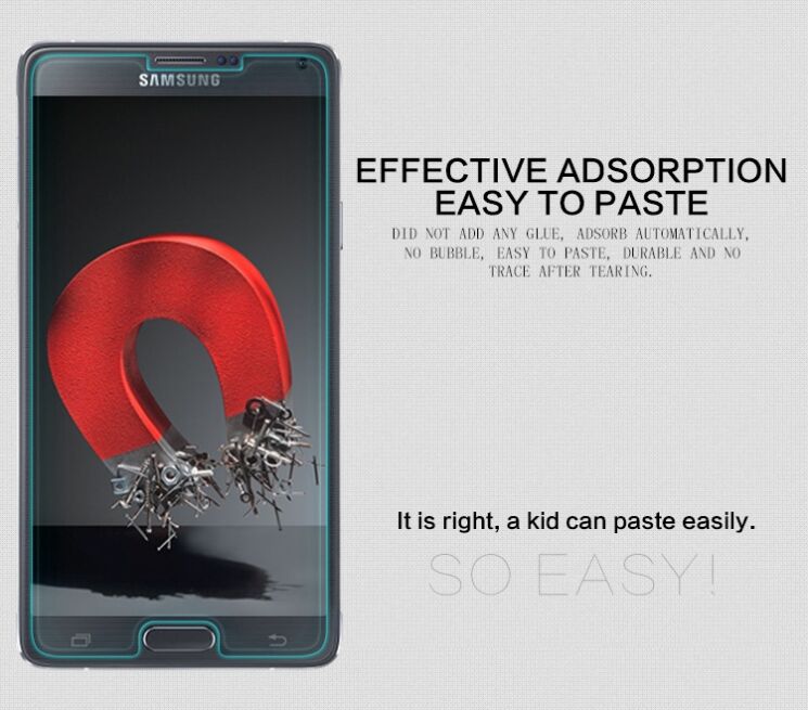 Защитное стекло Nillkin Amazing H 0.3mm для Samsung Galaxy Note 4 (N910): фото 12 из 14