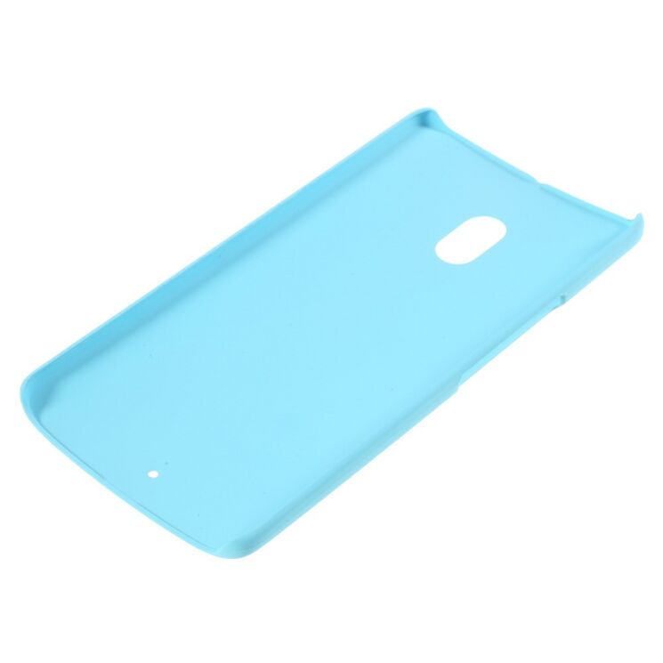 Пластиковая накладка Deexe Hard Shell для Motorola Moto X Play - Light Blue: фото 3 из 6
