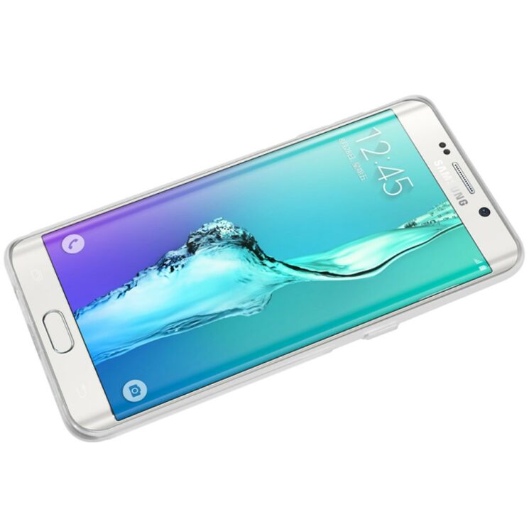 Силиконовая накладка NILLKIN Nature TPU для Samsung Galaxy S6 edge+ (G928) - White: фото 5 з 7