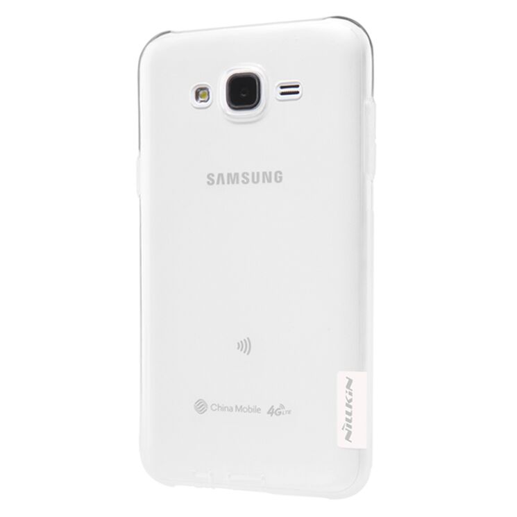 Силиконовая NILLKIN Nature TPU накладка для Samsung Galaxy J7 (J700) / J7 Neo (J701) - White: фото 4 из 19