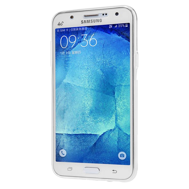 Силиконовая NILLKIN Nature TPU накладка для Samsung Galaxy J7 (J700) / J7 Neo (J701) - White: фото 5 из 19