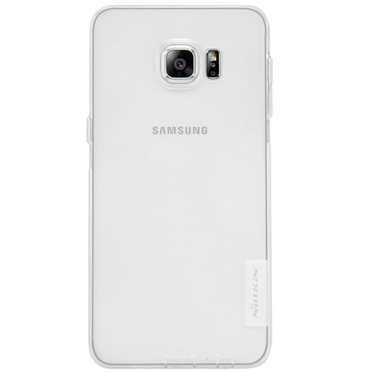 Силиконовая накладка NILLKIN Nature TPU для Samsung Galaxy S6 edge+ (G928) - White: фото 2 з 7