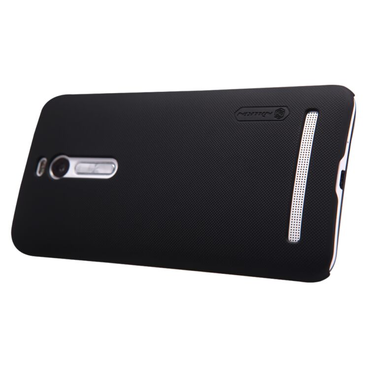 Пластиковая накладка NILLKIN Frosted Shield для ASUS ZenFone 2 (ZE550/551ML) - Black: фото 5 з 16