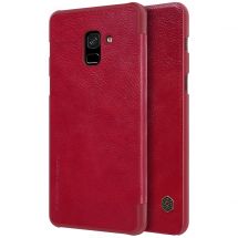 Чехол-книжка NILLKIN Qin Series для Samsung Galaxy A8 2018 (A530) - Red: фото 1 из 16
