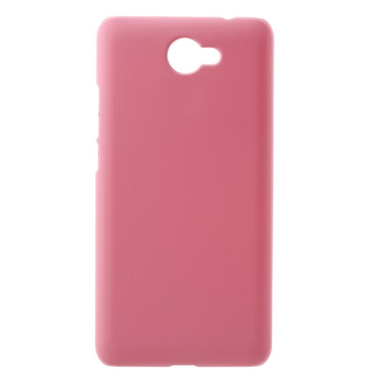 Пластиковый чехол Deexe Hard Shell для Huawei Y7 - Pink: фото 1 из 3