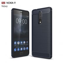 Захисний чохол UniCase Carbon для Nokia 8 - Dark Blue: фото 1 з 11