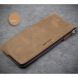 Кожаный чехол-портмоне QIALINO Modern Wallet для смартфонов - Khaki (884409K). Фото 2 из 12