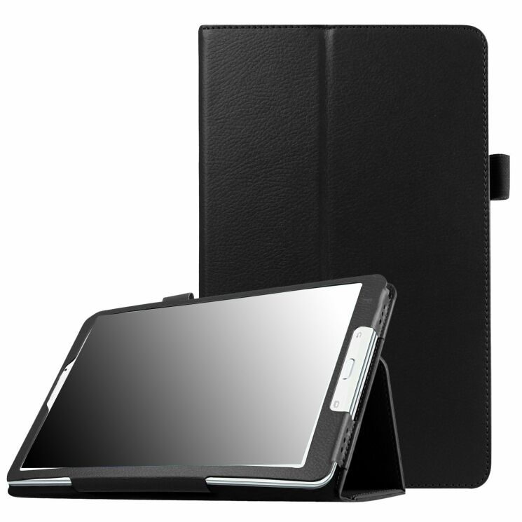 Чохол Deexe Book Type для Samsung Galaxy Tab E 9.6 (T560/561) - Black: фото 1 з 6