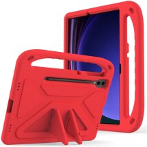 Чехол Deexe KickStand Cover для Samsung Galaxy Tab S9 FE Plus (X610.616) - Red: фото 1 из 7