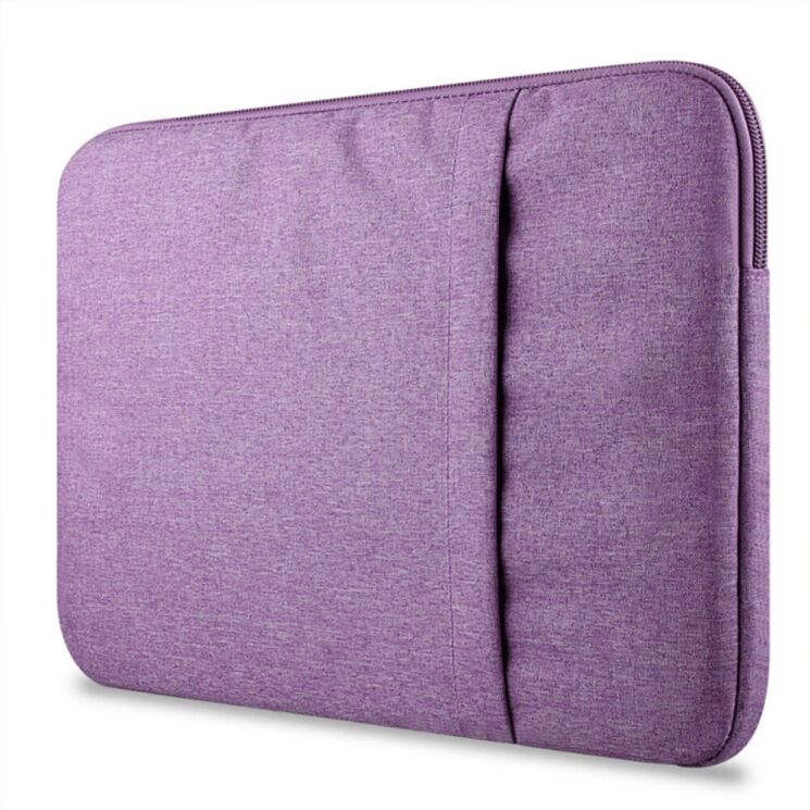 Чехол Deexe Nylon Case для планшетов и ноутбуков диагональю до 13 дюймов - Purple: фото 5 из 5