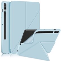 Чехол Deexe Origami Case для Samsung Galaxy Tab S9 (X710/716) - Sky Blue: фото 1 из 7