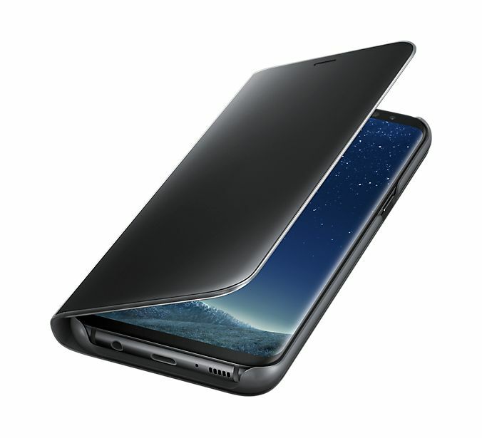 Чехол-книжка Clear View Standing Cover для Samsung Galaxy S8 Plus (G955) EF-ZG955CBEGRU - Black: фото 5 из 5