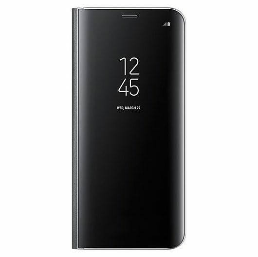 Чохол-книжка Clear View Standing Cover для Samsung Galaxy S8 Plus (G955) EF-ZG955CBEGRU - Black: фото 1 з 5
