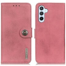 Чохол-книжка KHAZNEH Wallet Cover для Samsung Galaxy S24 Plus - Pink: фото 1 з 9