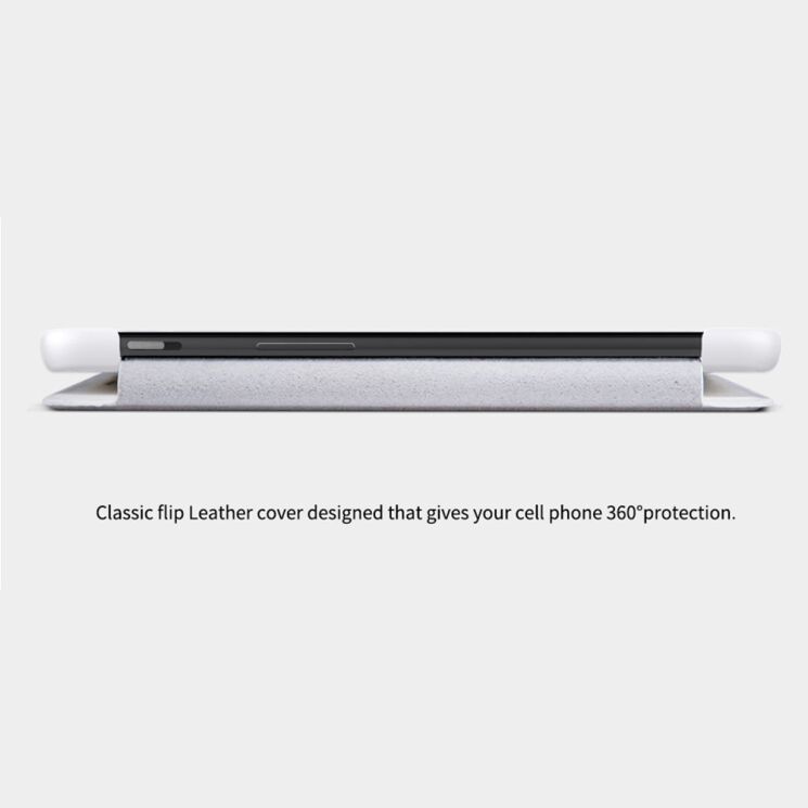 Чохол-книжка NILLKIN Qin Series для OnePlus 5 - White: фото 18 з 32