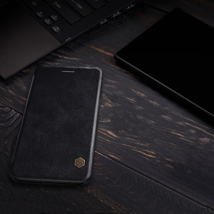 Чехол-книжка NILLKIN Qin Series для OnePlus 5 - Black: фото 29 из 32