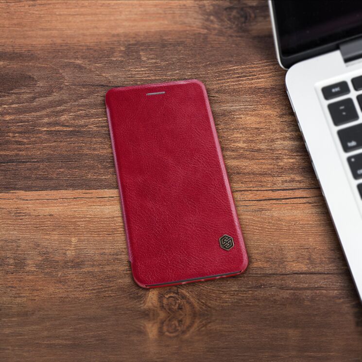 Чехол-книжка NILLKIN Qin Series для OnePlus 5 - Red: фото 32 из 32