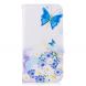 Чехол-книжка UniCase Color Wallet для Samsung Galaxy J7 2017 (J730) - Butterfly in Flowers B (174132D). Фото 2 из 8