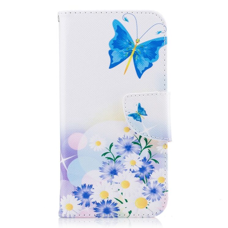 Чехол-книжка UniCase Color Wallet для Samsung Galaxy J7 2017 (J730) - Butterfly in Flowers B: фото 2 из 8